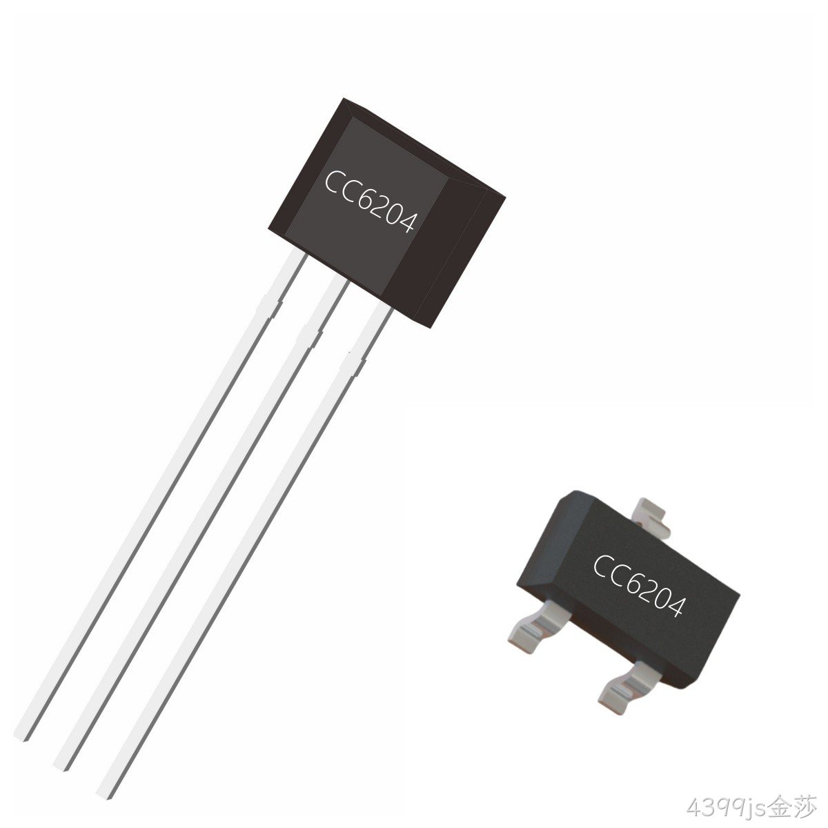 CC6204跑步机双极锁存霍尔开关