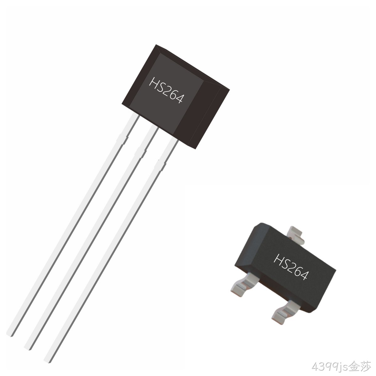 HS264单极性微功耗蓝牙耳机磁控开关